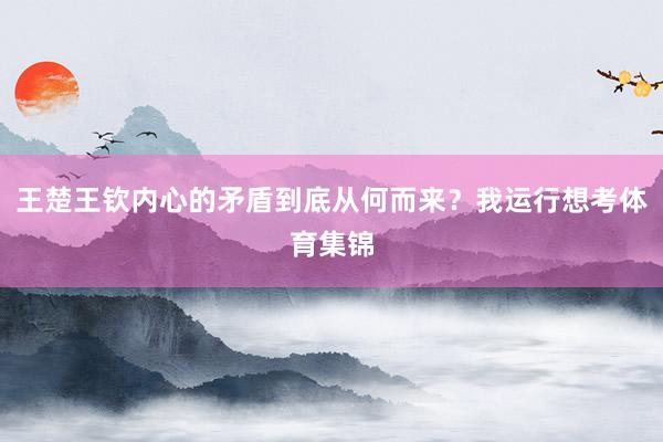 王楚王钦内心的矛盾到底从何而来？我运行想考体育集锦